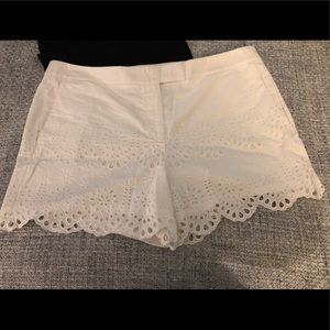 Ann Taylor Shorts - Ann Taylor Devin White eyelet shorts Ann Taylor Shorts - Ann Taylor Devin White eyelet shorts